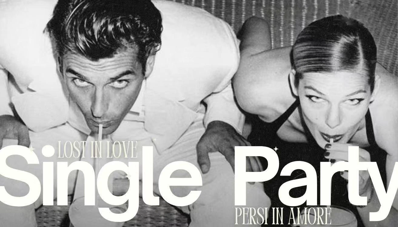 Poster for the Single Party “Lost In Love” on 2 June
