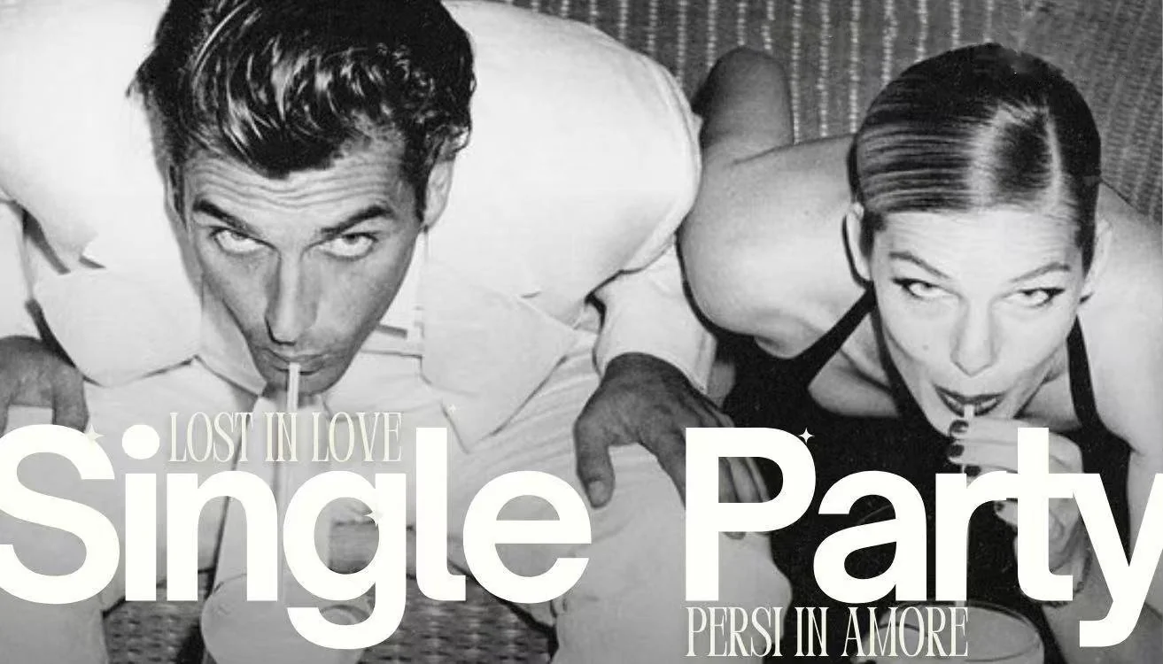 Poster for the Single Party “Lost In Love” on 2 June