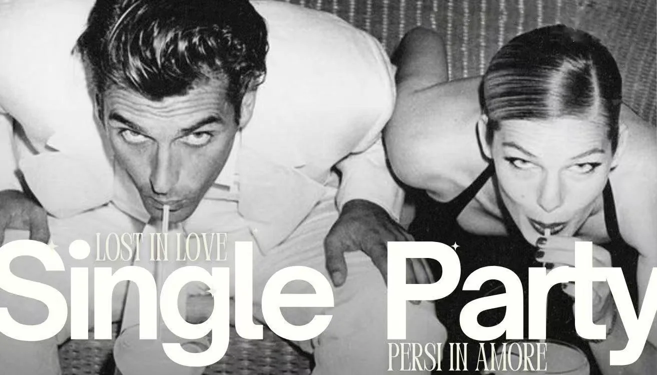 Poster for the Single Party “Lost In Love” on 2 June